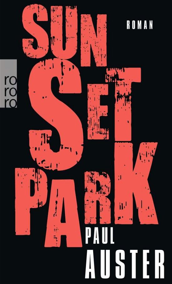Cover for Paul Auster · Roro Tb.25516 Auster, Sunset Park (Book)