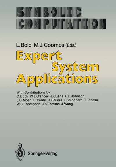 Cover for Leonard Bolc · Expert System Applications - Artificial Intelligence (Pocketbok) [Softcover reprint of the original 1st ed. 1988 edition] (2011)