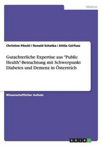 Cover for Pöschl · Gutachterliche Expertise aus &quot;Pu (Bog) (2015)