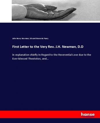 Cover for Newman · First Letter to the Very Rev. J. (Book) (2017)