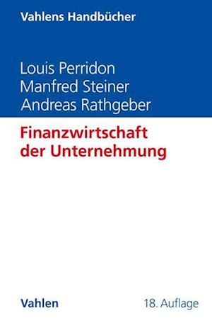 Cover for Louis Perridon · Finanzwirtschaft der Unternehmung (Hardcover Book) (2022)