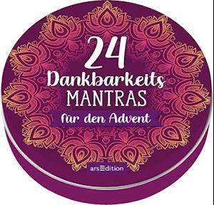 Adventskalender in der Dose. 24 Dankbarkeitsmantras für den Advent -  - Books - arsEdition - 9783845854168 - September 4, 2023