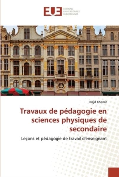 Cover for Khemir · Travaux de pédagogie en sciences (Bok) (2020)