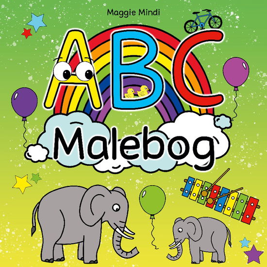 Cover for Maggie Mindi; Maggie Mindi · ABC Malebog (Paperback Book) [1. wydanie] (2023)