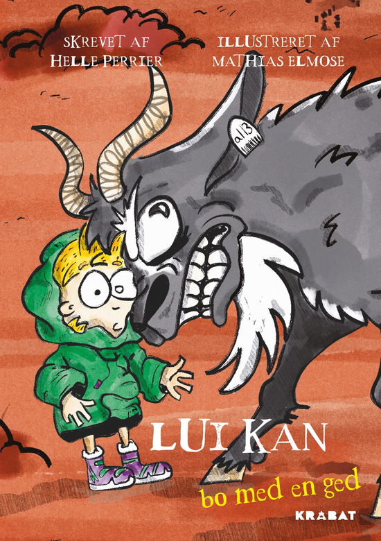 Cover for Helle Perrier · Lui kan bo med en ged (Hardcover Book) [1. wydanie] (2025)