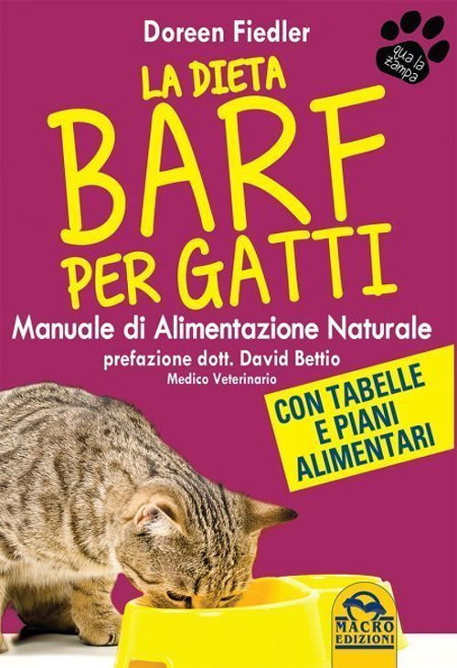 Cover for Doreen Fiedler · La Dieta Barf Per Gatti. Manuale Di Alimentazione Naturale (Book)