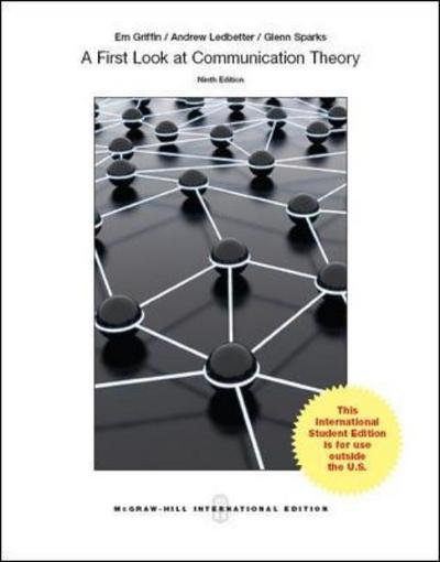 Cover for Em Griffin · A First Look at Communication Theory (Taschenbuch) [Int'l, 9 edition] (2014)