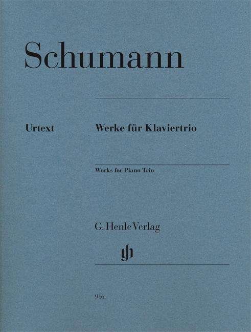 Cover for Schumann · Werke f.Klaviertrio.HN916 (Book) (2018)