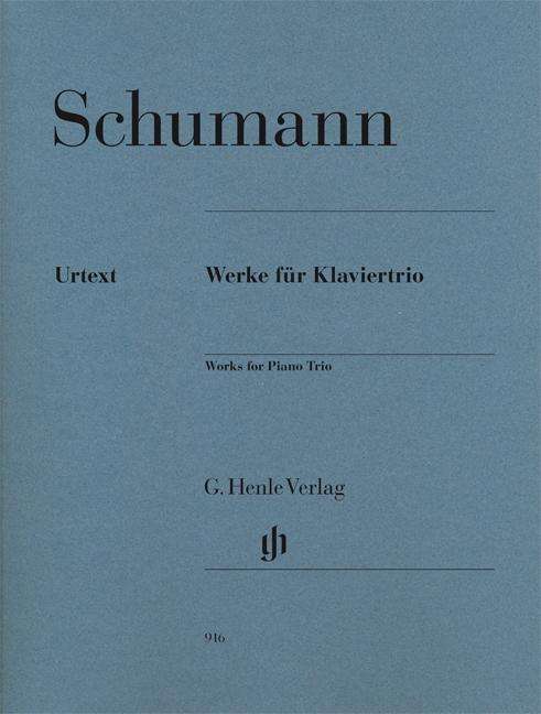 Cover for Schumann · Werke f.Klaviertrio.HN916 (Bog) (2018)