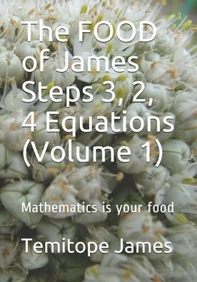 Cover for Temitope James · The FOOD of James Steps 3, 2, 4 Equations (Volume 1) (Pocketbok) (2020)