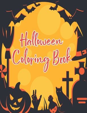 Cover for Mofiz Publication · Halloween coloring book (Paperback Bog) (2020)