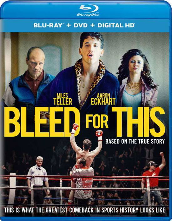 Cover for Bleed for This · Bleed For This (USA Import) (Blu-ray) (2018)