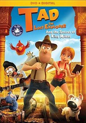 Cover for Tad the Lost Explorer &amp; the Secret of King Midas (DVD) (2018)