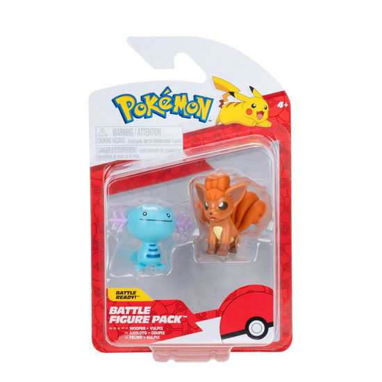 Cover for Pokemon · Battle Figure Wooper And Vulpix (pkw3575) (Toys) (2024)