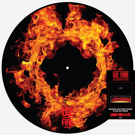 RSD 2021 - Fire - U2 - Musiikki - ROCK - 0602435349169 - keskiviikko 9. kesäkuuta 2021