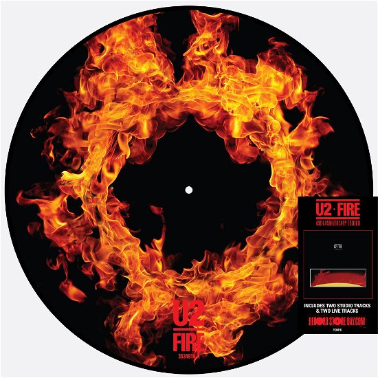 Cover for U2 · Fire (LP) [Picture Disc edition] (2021)