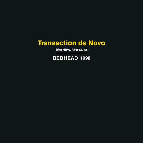 Transaction De Novo - Bedhead - Musik - NUMERO - 0825764624169 - 10. november 2014