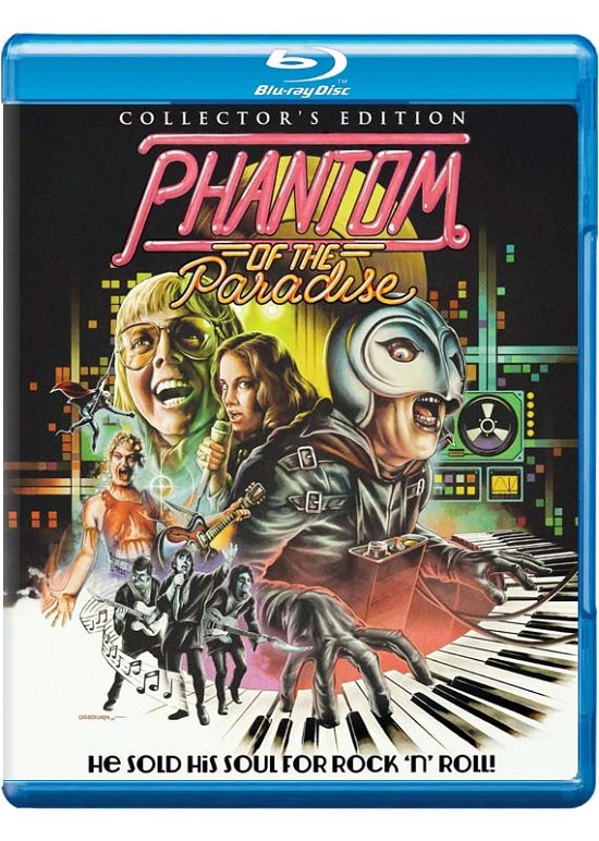 Cover for Blu-ray · Phantom of the Paradise (Blu-ray) [Collector's edition] (2014)