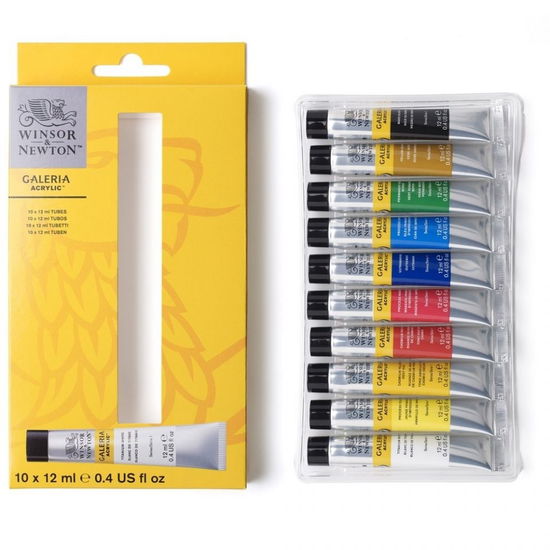 Galeria Acrylic Colour Set (10x12 Ml) (837320) - Winsor & Newton - Gadżety -  - 0884955074169 - 