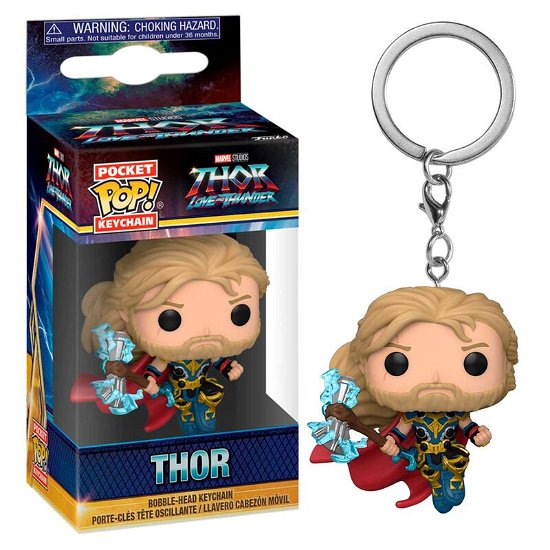 Cover for Funko Pop! Keychain: · Marvel: Thor - Love And Thunder- Pop! 1 (Spielzeug) (2022)