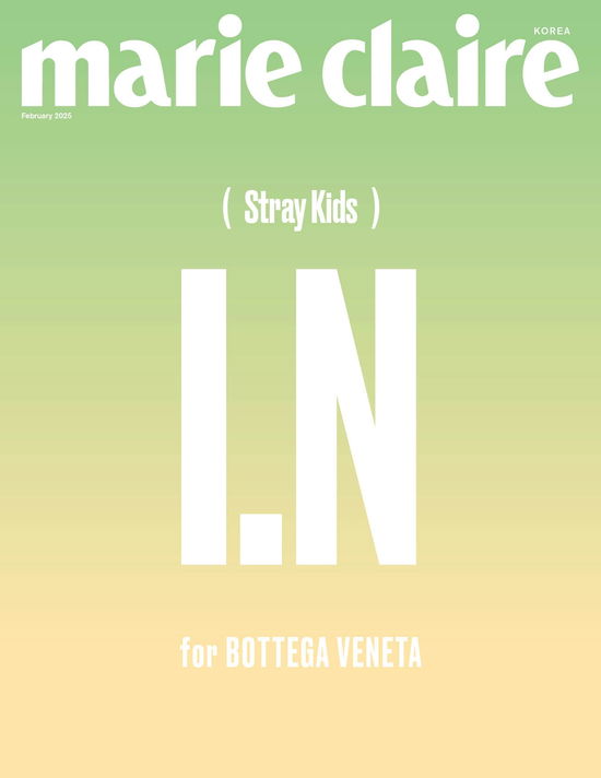 Cover for STRAY KIDS (I.N) · Marie Claire Korea February 2025 (Magazine) [C edition] (2025)