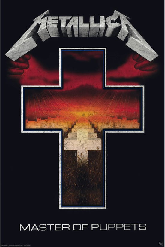 Cover for Metallica: GB Eye · Master Of Puppets Album Cover (Poster 91.5X61) (MERCH)