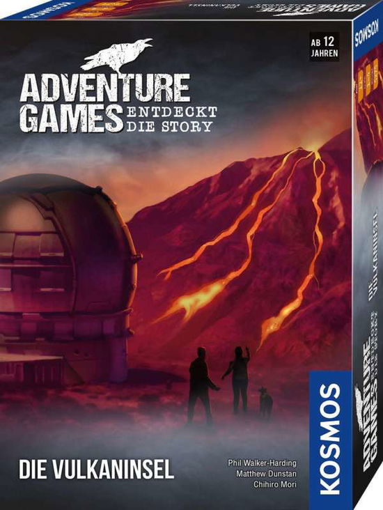 Cover for Adventure Games · Adventure Games - Die Vulkaninsel (Spiel (Book) (2020)