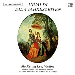 Cover for Vivaldi / Lee · Four Seasons (CD) (2012)