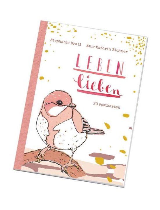 Cover for Blohmer · Leben lieben - Postkartenbuch (Buch)