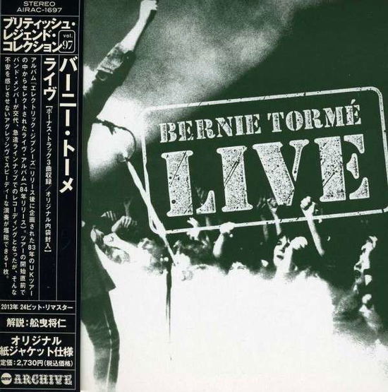 Live - Bernie Torme - Music - 11DP - 4571136377169 - May 28, 2013