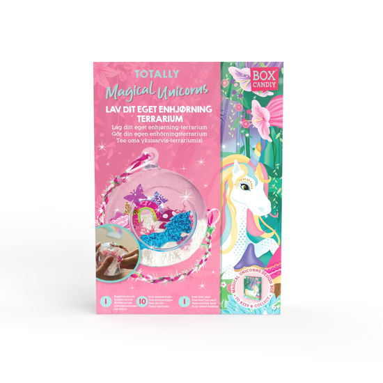 Cover for Box Candiy · Terrarium Art: Totally Magical Unicorns (bc-1920) (Leksaker)