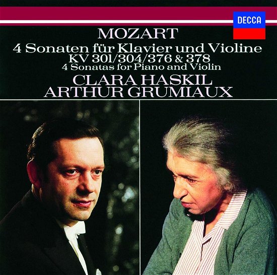 Cover for Wolfgang Amadeus Mozart · Sonatas For Piano And Violin (CD) [Limited edition] (2019)