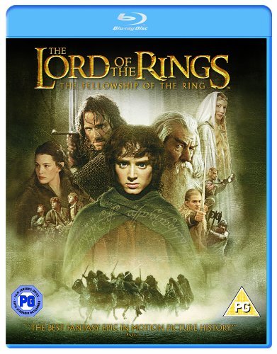 Cover for Entertainment in Video · Lord Of The Rings: Fellowship Of The Ring (Blu-ray) (2011)