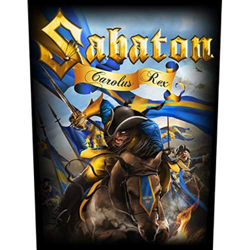 Cover for Sabaton · Sabaton: Carolus Rex (Toppa) (MERCH) [Black edition] (2019)