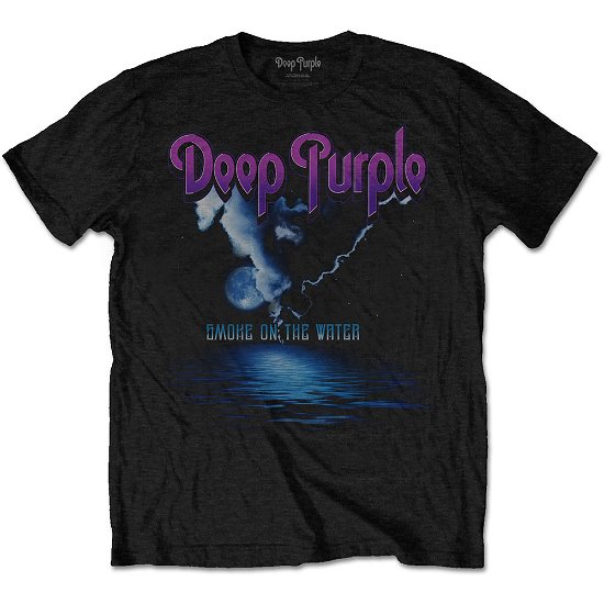 Deep Purple Unisex T-Shirt: Smoke On The Water - Deep Purple - Koopwaar -  - 5056170637169 - 