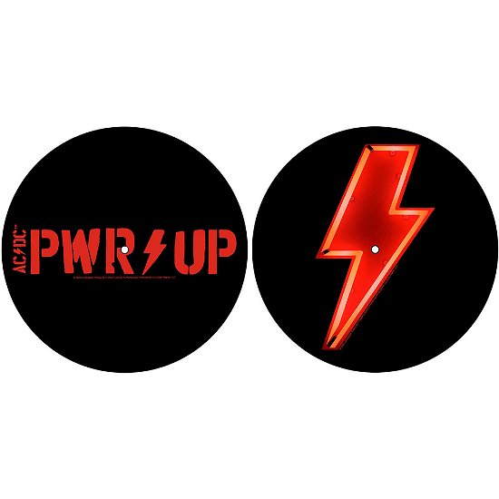Cover for AC/DC · ACDC Turntable Slipmat Set: PWR-UP (Vinylzubehör)