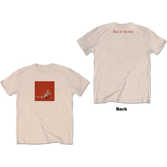 Cover for Billie Eilish · Billie Eilish Unisex T-Shirt: Therefore I Am (Back Print) (T-shirt) [size S] [Neutral - Unisex edition]