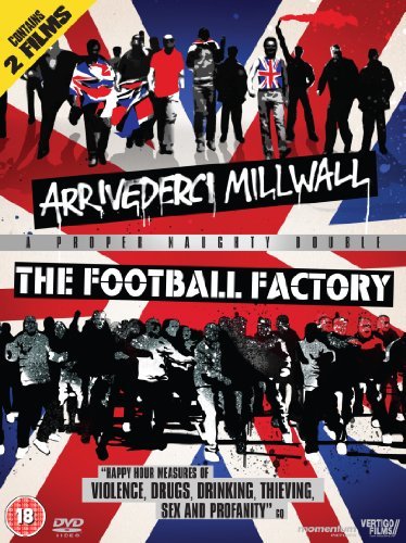 Cover for Arrivederci Millwall &amp; the Foo · Arrivederci Millwall / The Football Factory (DVD) (2011)