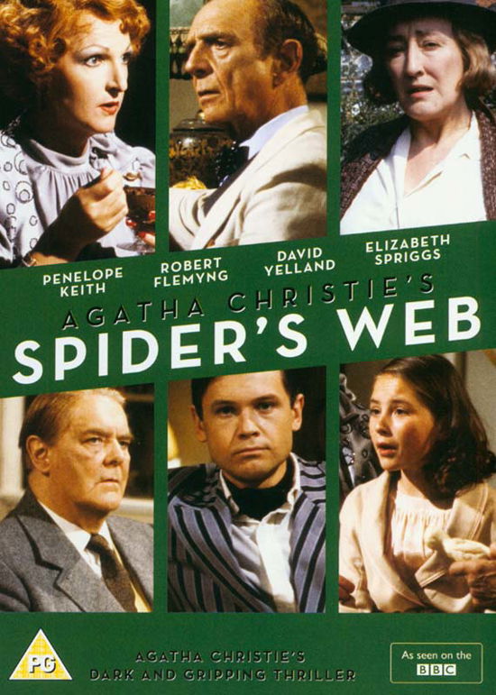 Cover for Agatha Christies Spiders Web · Agatha Christies - Spiders Web (DVD) (2017)