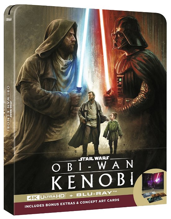 Cover for Obi-Wan Kenobi · Obi-Wan Kenobi - Season 1 (4K UHD + Blu-ray) [Limited Deluxe Steelbook edition] (2024)