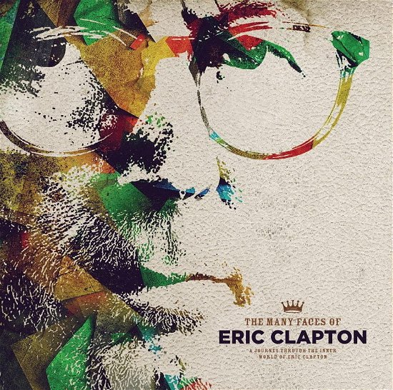 Cover for Clapton, Eric (V/A) · Many Faces Of Eric Clapton (Ltd. Crystal Amber Vinyl) (LP) (2023)