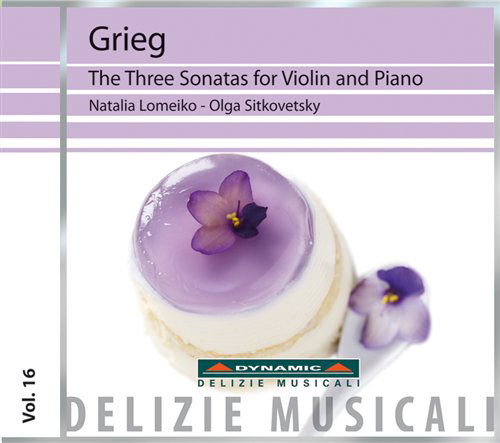 Three Sonatas for Violin & Piano - Edvard Grieg - Música - DYNAMIC - 8007144680169 - 23 de marzo de 2011