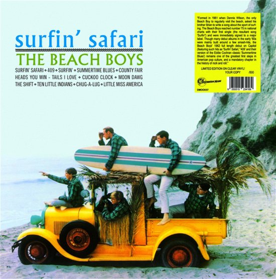 Cover for The Beach Boys · Surfin' Safari (LP) [Numbered edition] (2023)