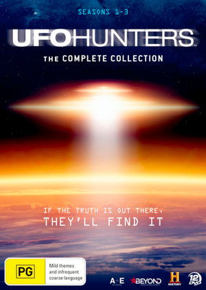 Cover for Birnes, Bill, Uskert, Pat, Acworth, Ted, N/a · Ufo Hunters - the Complete Collection (DVD) (2019)