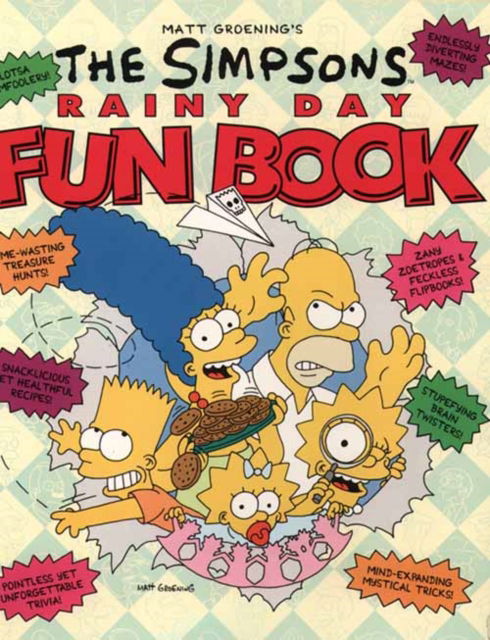 Cover for Matt Groening · The Simpsons Rainy Day Fun Book (Paperback Book) [New edition] (1997)