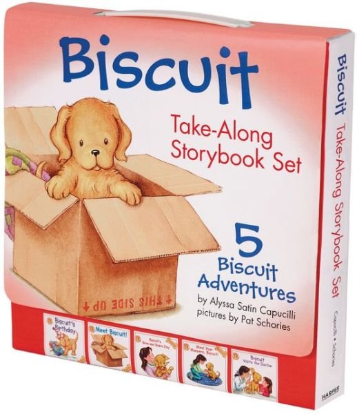Cover for Alyssa Satin Capucilli · Biscuit Take-Along Storybook Set: 5 Biscuit Adventures - Biscuit (Paperback Bog) (2017)