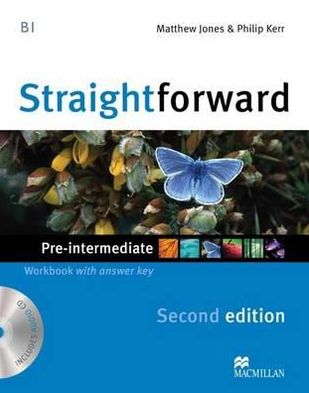 Cover for Philip Kerr · Straightforward 2nd Edition Pre-Intermediate Level Workbook with key &amp; CD Pack (Book) [2 Revised edition] (2012)