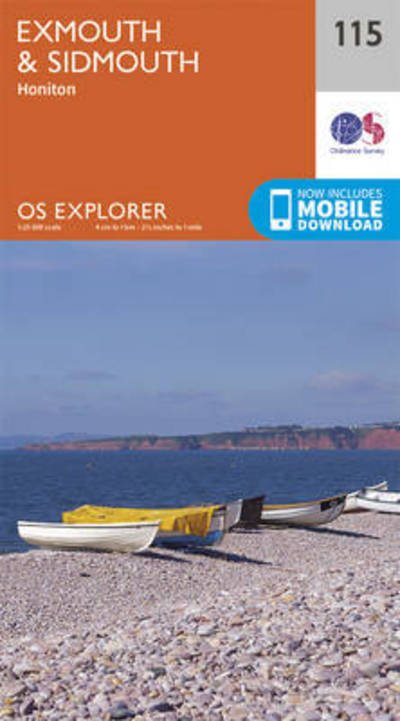 Exmouth and Sidmouth - OS Explorer Map - Ordnance Survey - Kirjat - Ordnance Survey - 9780319243169 - keskiviikko 16. syyskuuta 2015
