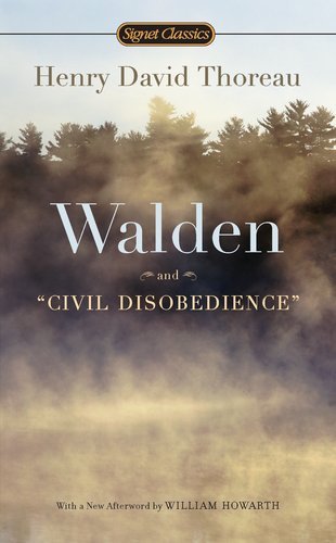 Cover for Henry David Thoreau · Walden and Civil Disobedience (Paperback Bog) [Reissue edition] (2012)