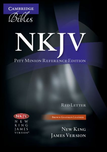 Cover for Baker Publishing Group · NKJV Pitt Minion Reference Bible, Brown Goatskin Leather, Red-letter Text, NK446XR (Leather Book) [Brown] (2010)